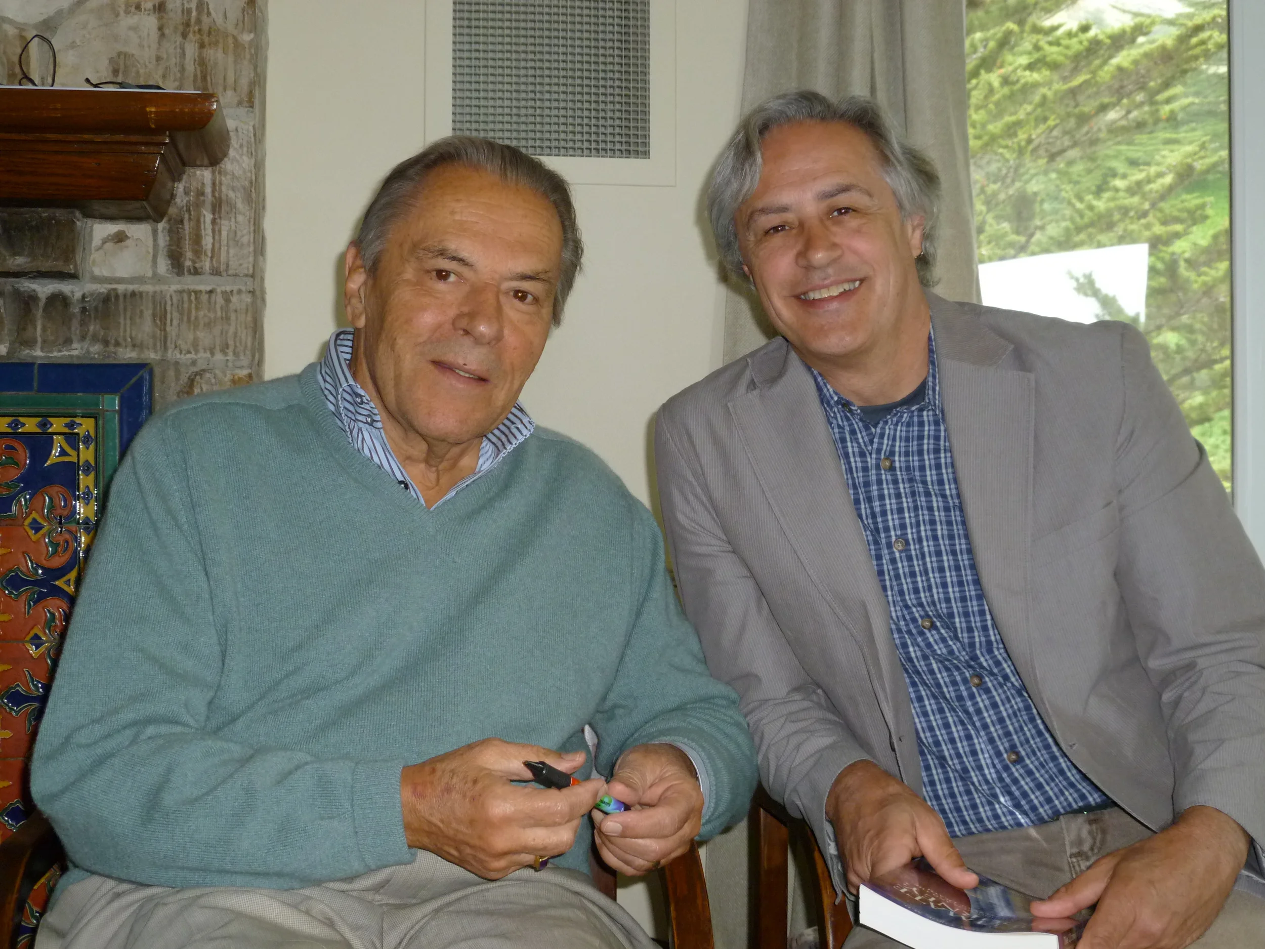 Dana and Stanislav Grof, at Esalen for the filming of "Supernature."