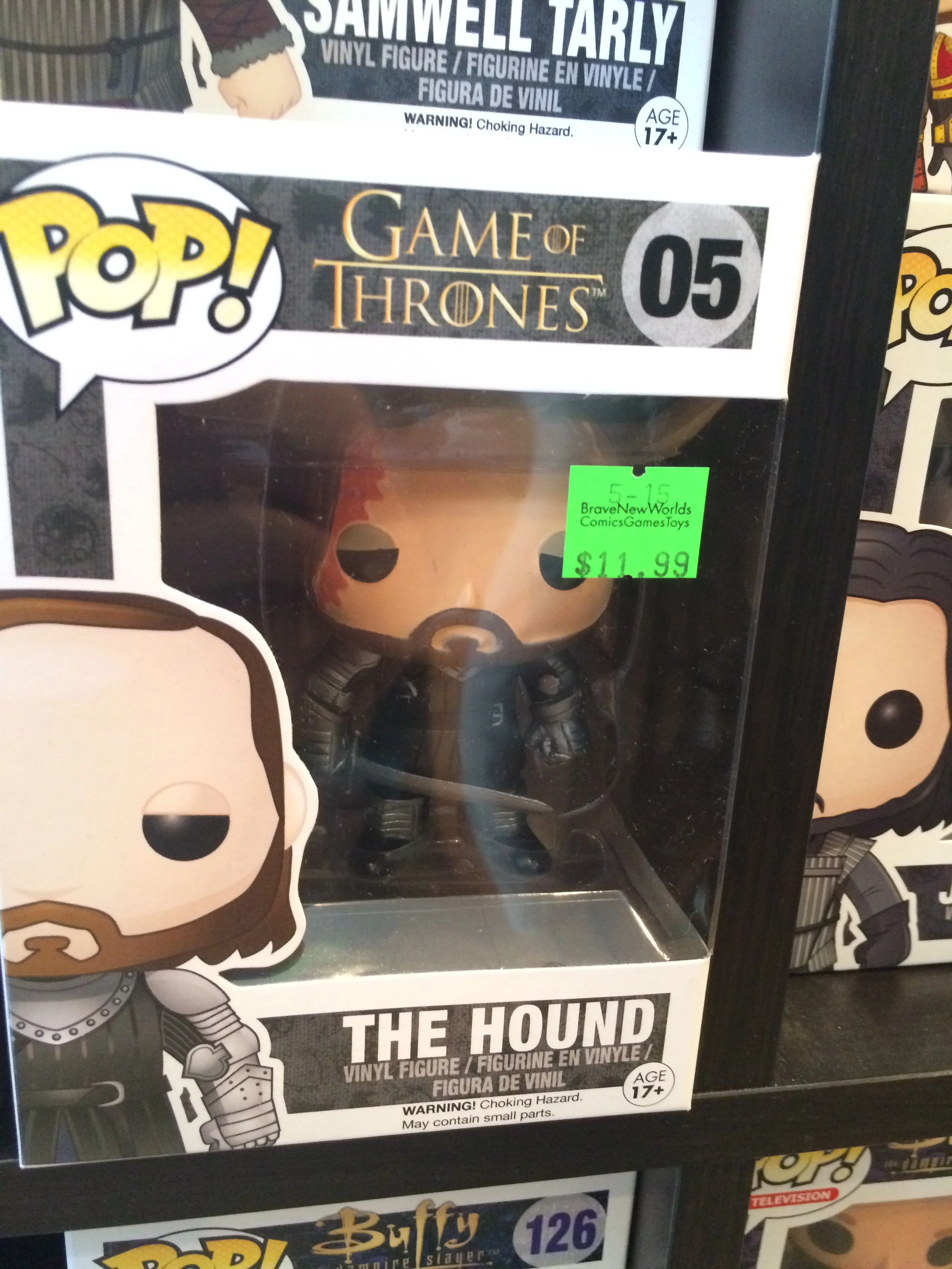 Two of my bffs love The Hound, but I was way more excited about Sam LOL