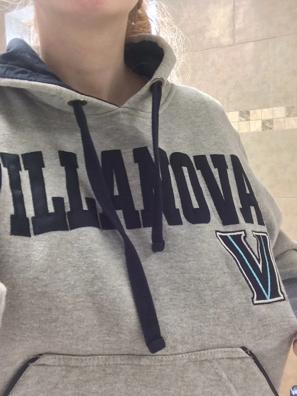 I have like three items of Villanova swag, so they've been in heavy rotation LOL.