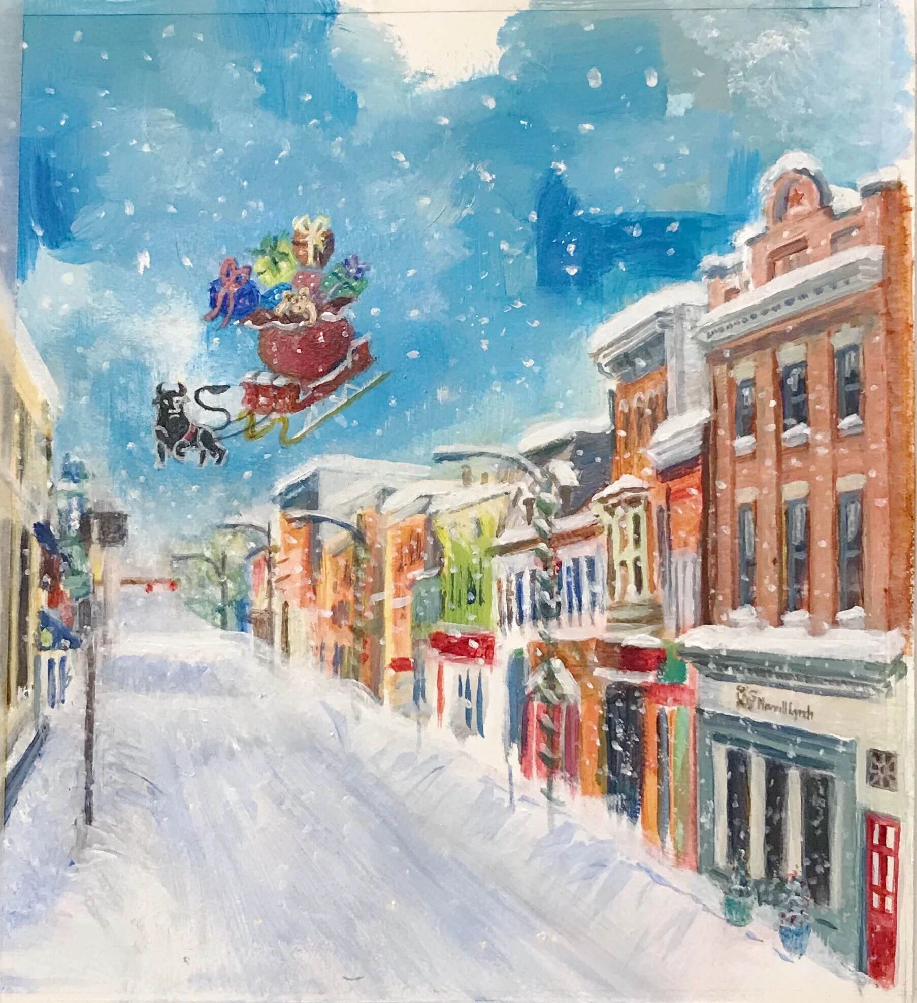 "Here comes the Sleigh"