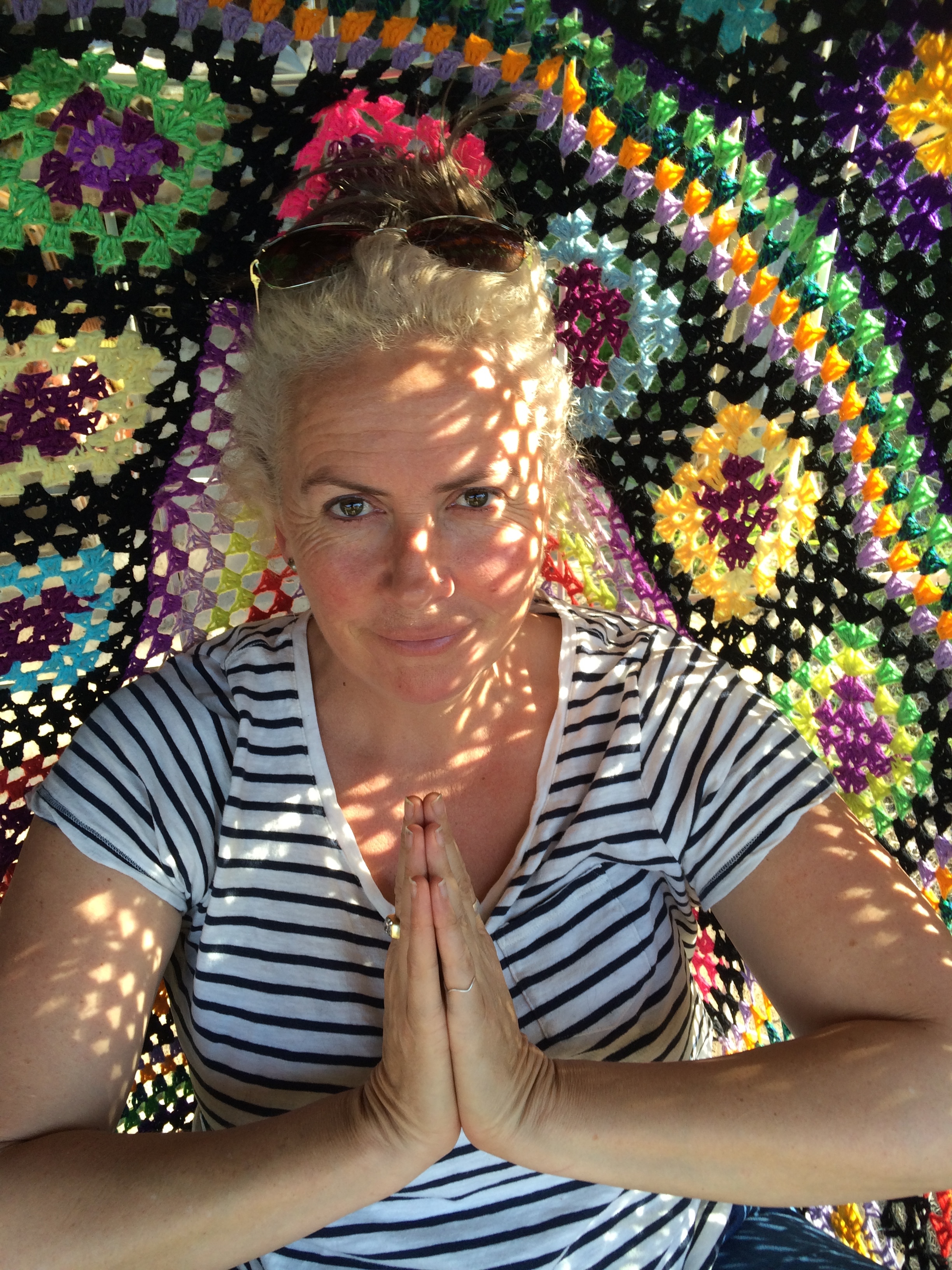 Min Carroll I was inspired to start Peace Yoga Love after going through a difficult divorce with four small children where I really needed my yoga and couldn't afford to attend anywhere near the number of classes I needed. I ended up training as a teacher, and my dream was I wanted to start a studio where it was affordable for people who were vulnerable to access free and affordable classes, and to offer outreach classes to local groups who could benefit from learning yoga skills. I am so honoured by the support from the community for our classes, and by the teachers who work with me to make that dream possible. I currently work pro bono for Bear Cottage who are Sydney's only children's hospice - as well as working with high school children who require additional support. I am grateful for the opportunities to share the skills that have supported me through the difficult times in my life with others. For we are one xx
