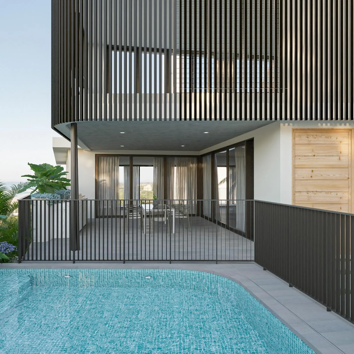 Love this pool and entertaining area by @earthcreationlandscapes 

3D Renders @hanna_digital_design 

#brisbanelandscapedesign #brisbanearchitecture #hannadigitaldesign #style #art #love #designers #architect #choice