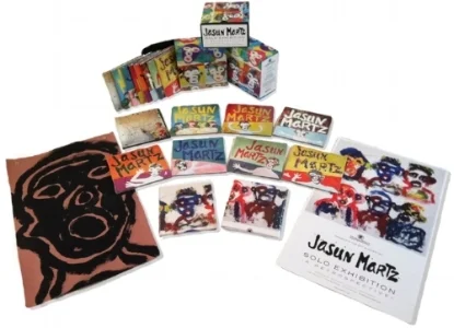 Solo Exhibition 8 CD Box-set retrospective was nominated for Best Album Packaging of the Year at the Independent Music Awards. Each box contains an original one-of-a-kind signed Jasun Martz painting.