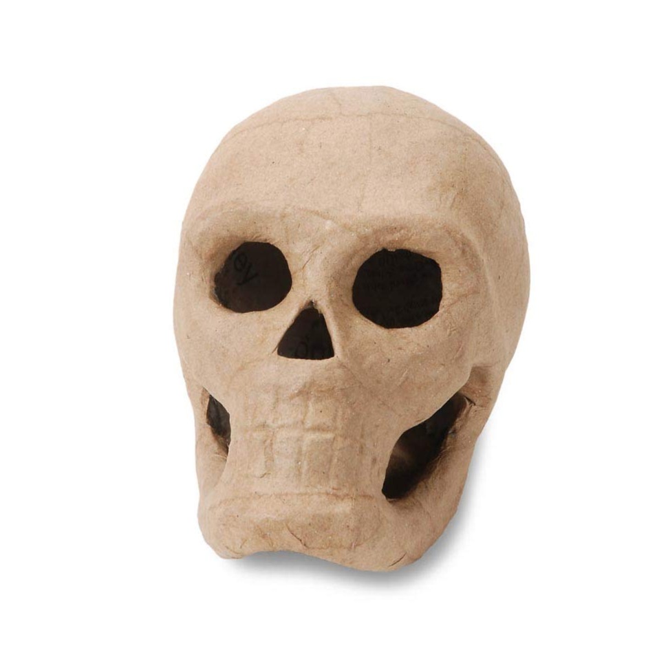 DIY paper mache halloween mask
