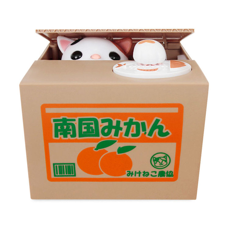 Cat in the Box Bank