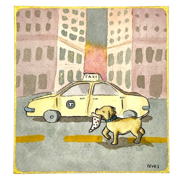 "Big City Dreams" - Labrador Retriever in New York City