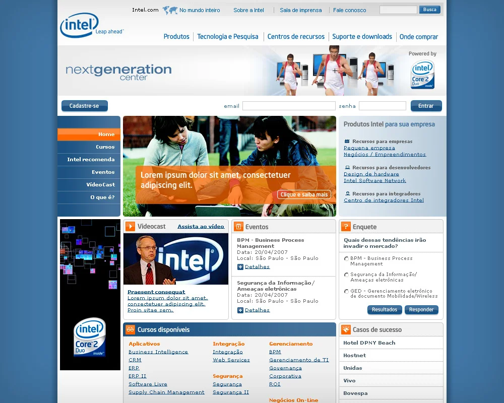 Intel - Website