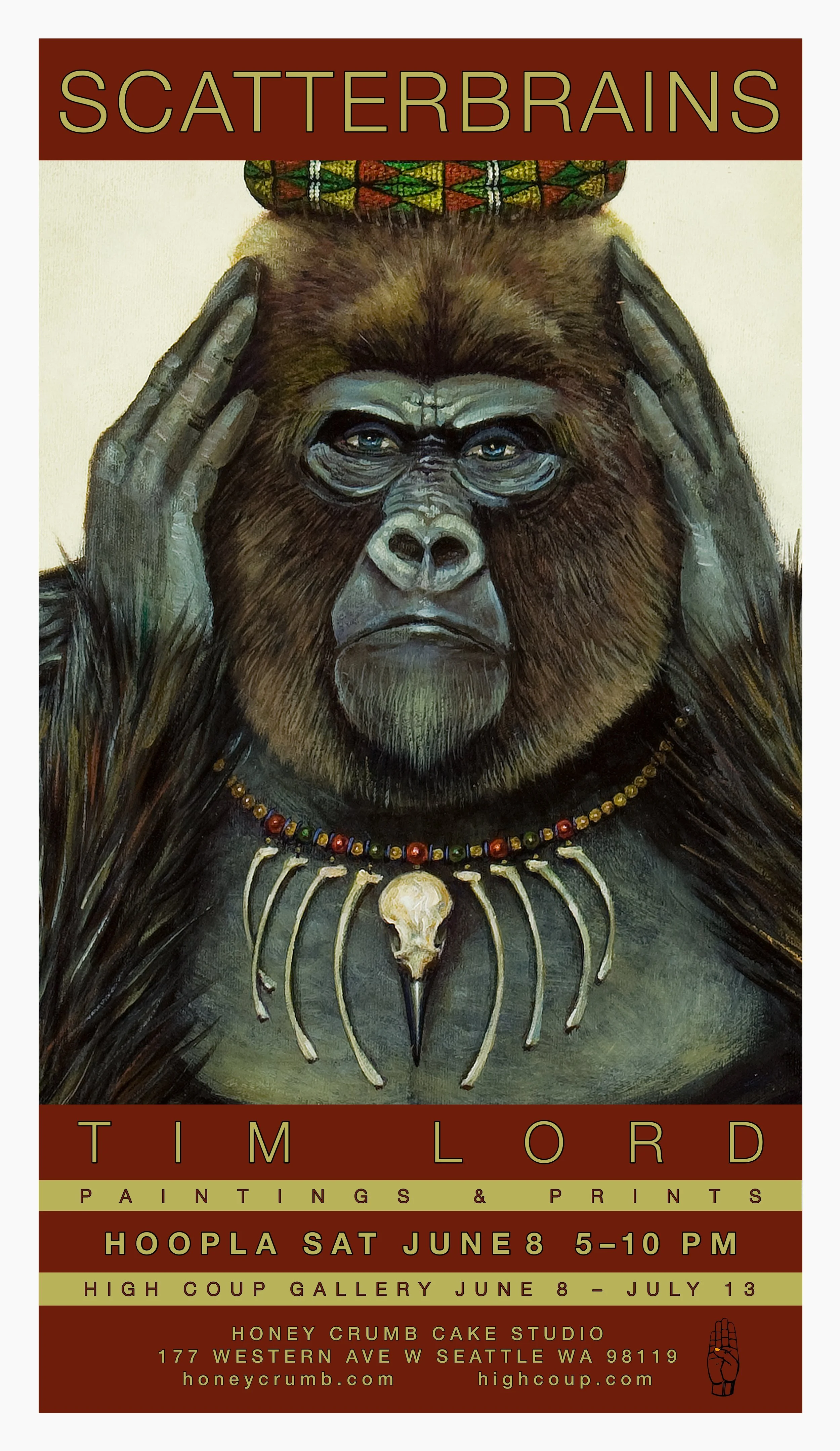 ©2019 Tim Lord Show Poster – Opens June 8, 2019