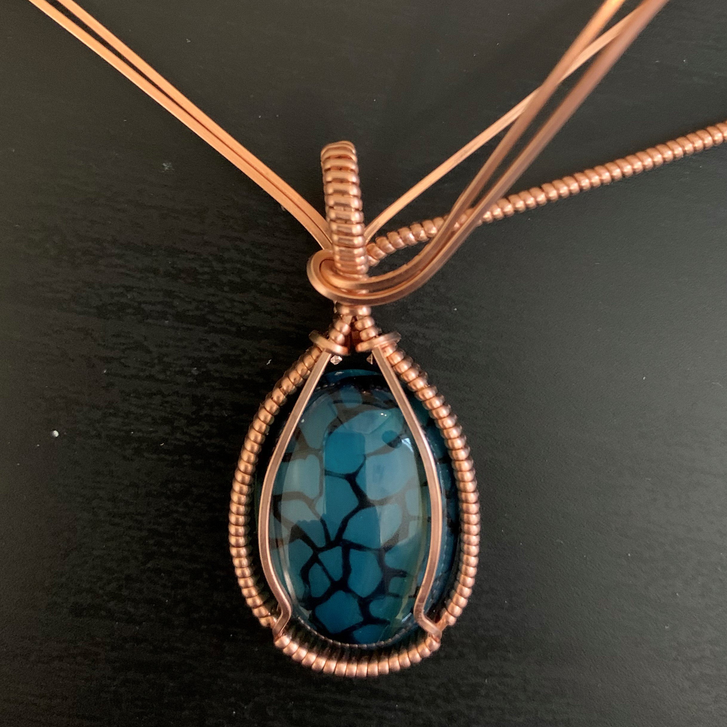 Classic Wire Wrapped Pendant — Kendra Lynn Sterling