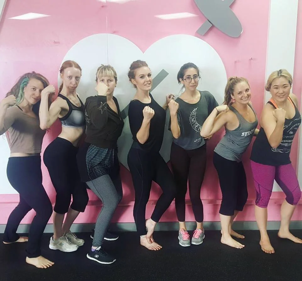 Self defense at Pink Iron 
