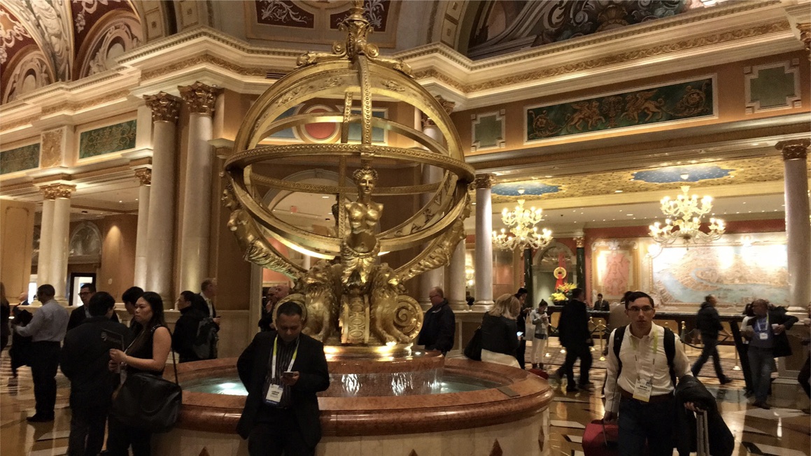 ホテル"VENETIAN"のロビー