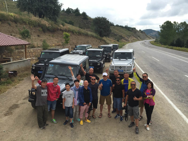 Beijing to Rome in 28 days. This group of Chinese were crazy. 