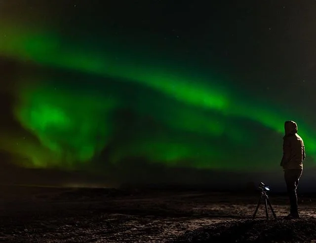 One of the reasons to visit Iceland in the bitter cold winter is the higher odds of seeing the northern lights.  As it turns out there so many variables at play - aurora rating, cloud cover, wind speed, location etc that it is a stroke of luck that we managed to catch the visibly dancing lights on our last night.  Now our Iceland trip is complete and bucket list checked. 
#Iceland #icelandsecrets #travel #aurora #auroraborealis #northenlights #exploreiceland #ig_iceland #absoluteiceland #everydayiceland #wanderlust