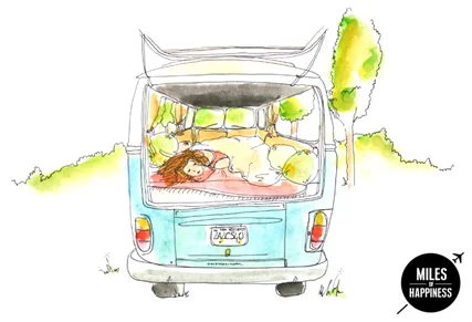 Road Trip - Nap in the van