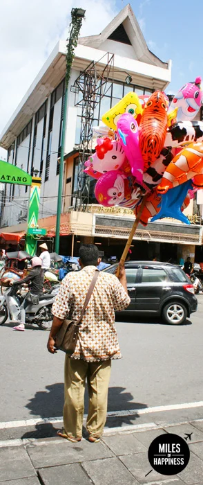 Itinerary of a trip in Indonesia
