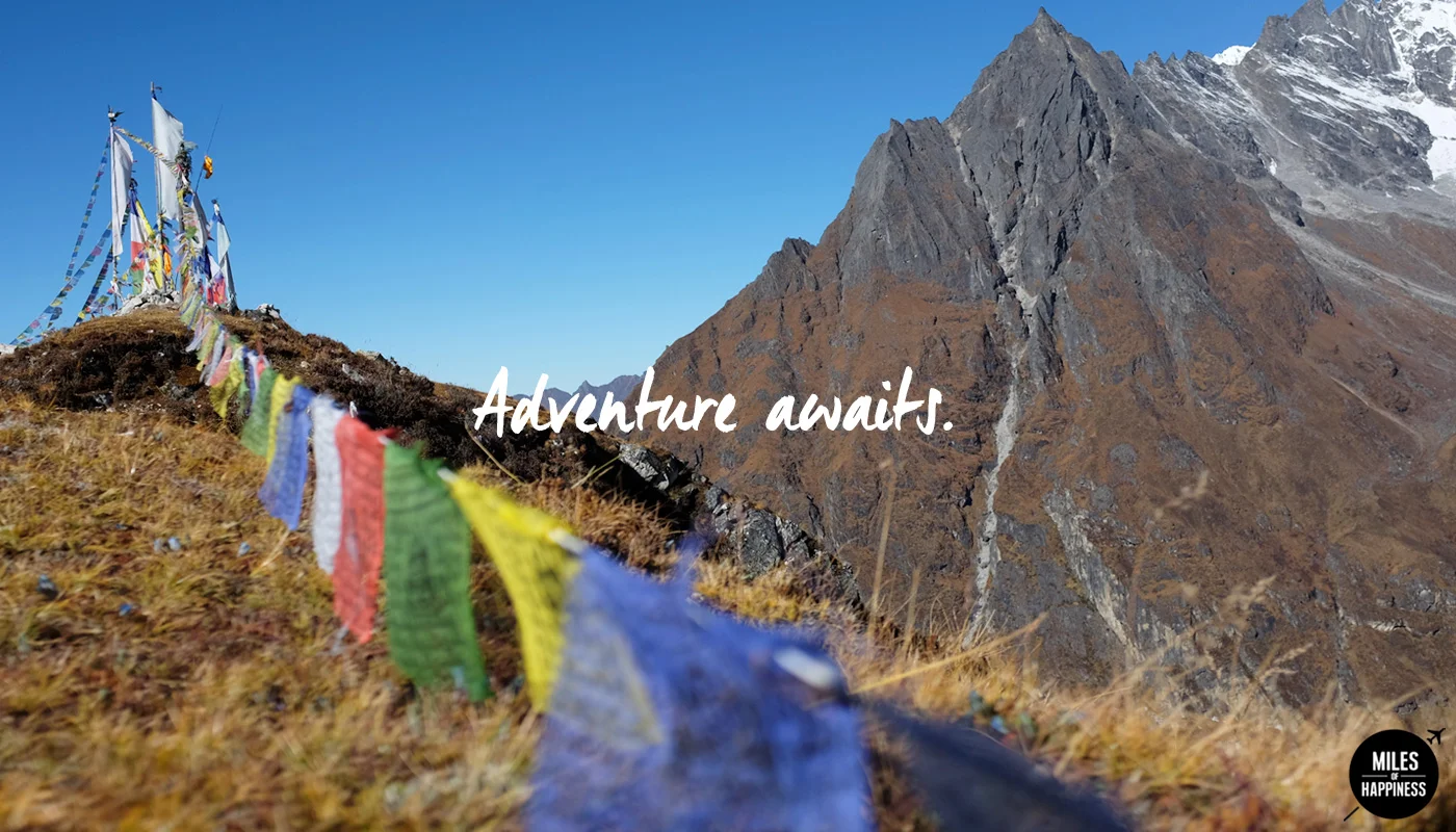 Get out of your comfort zone : adventure awaits.