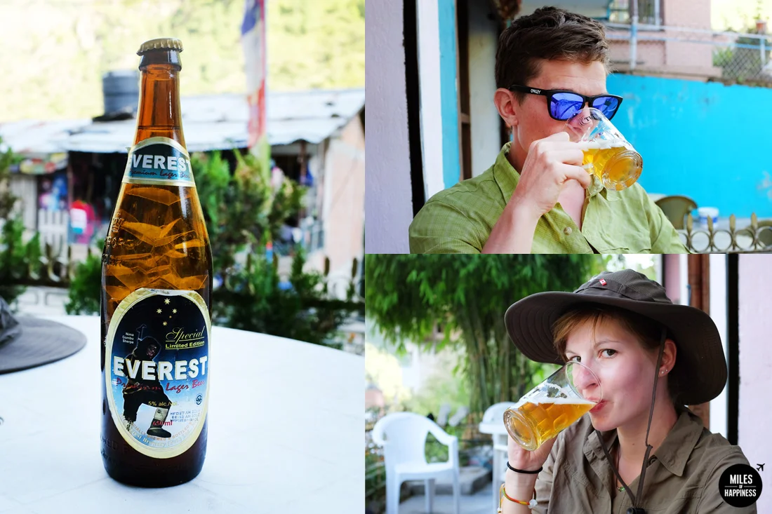 Best beer in the Himalayas - The Everest