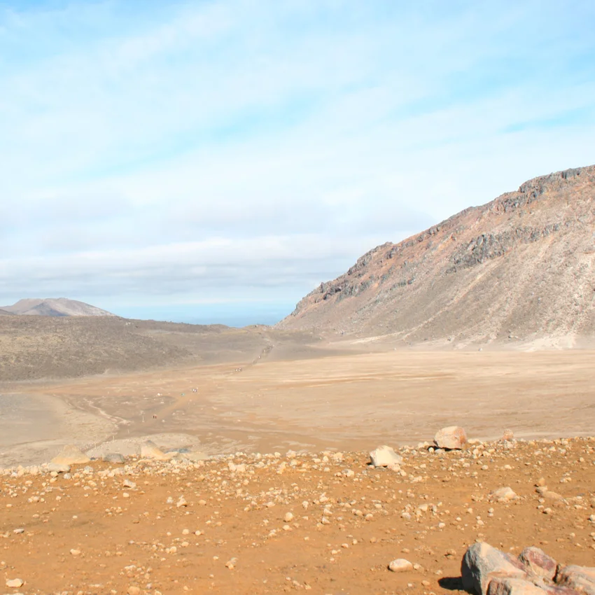 New Zealand Trekking: The Tongariro Alpine Crossing