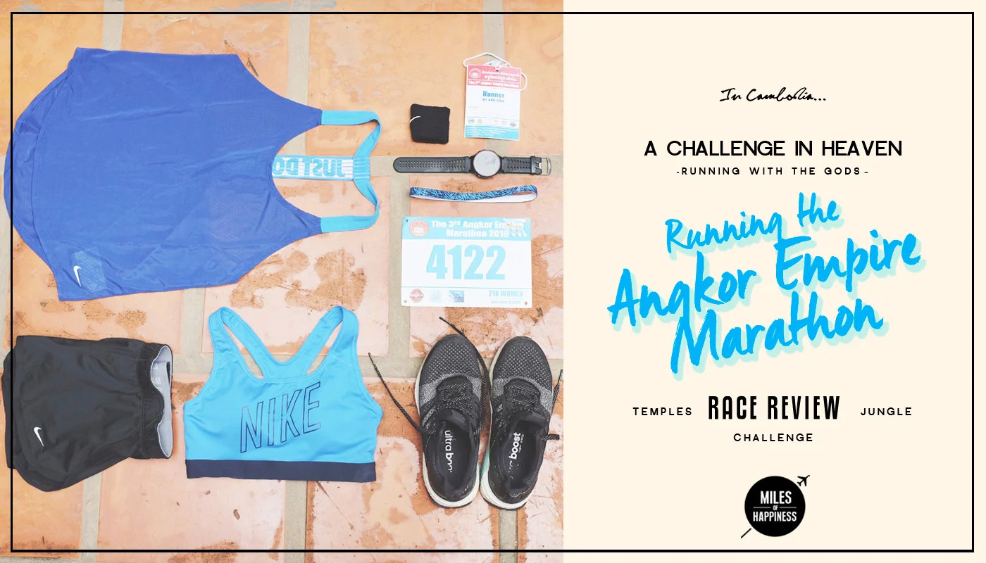 Running the Empire Angkor Half Marathon in Cambodia
