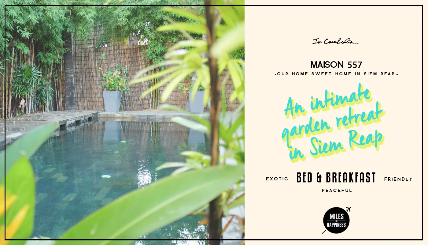 Maison 557: An intimate garden retreat in Siem Reap