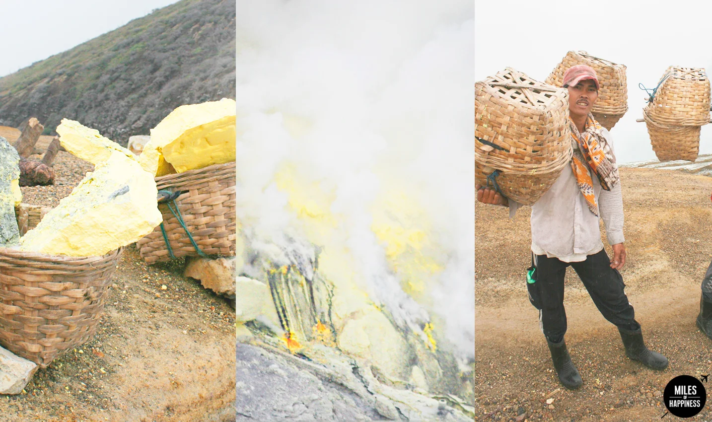 A night hike in the blue flames: Kawa Ijen