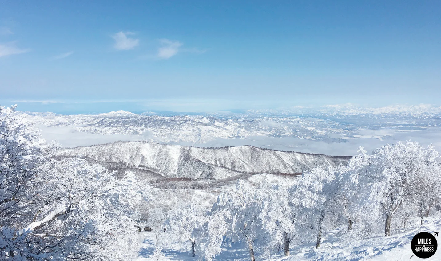 Skiing in Japan