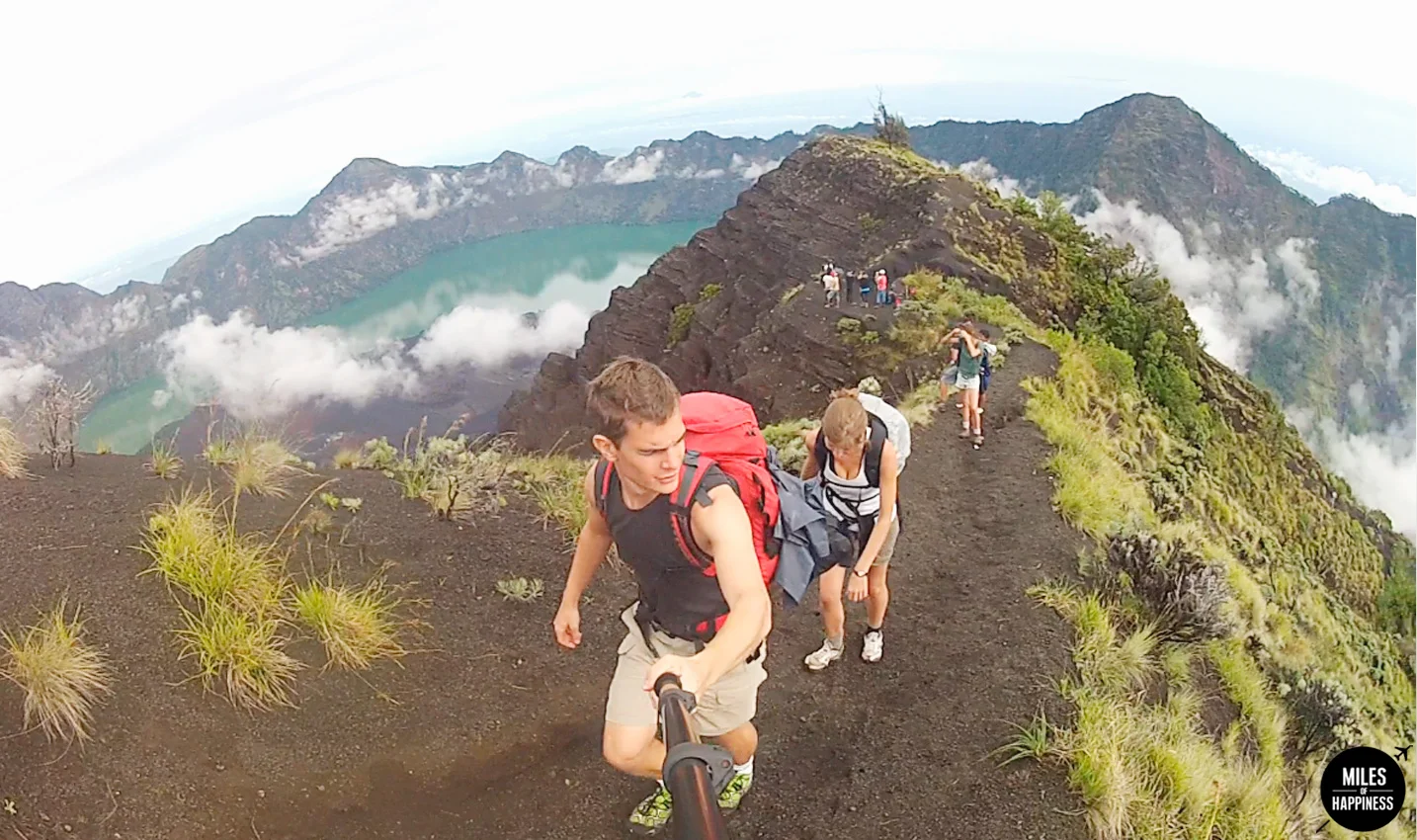 An epic volcano hike: trekking Mt Rinjani
