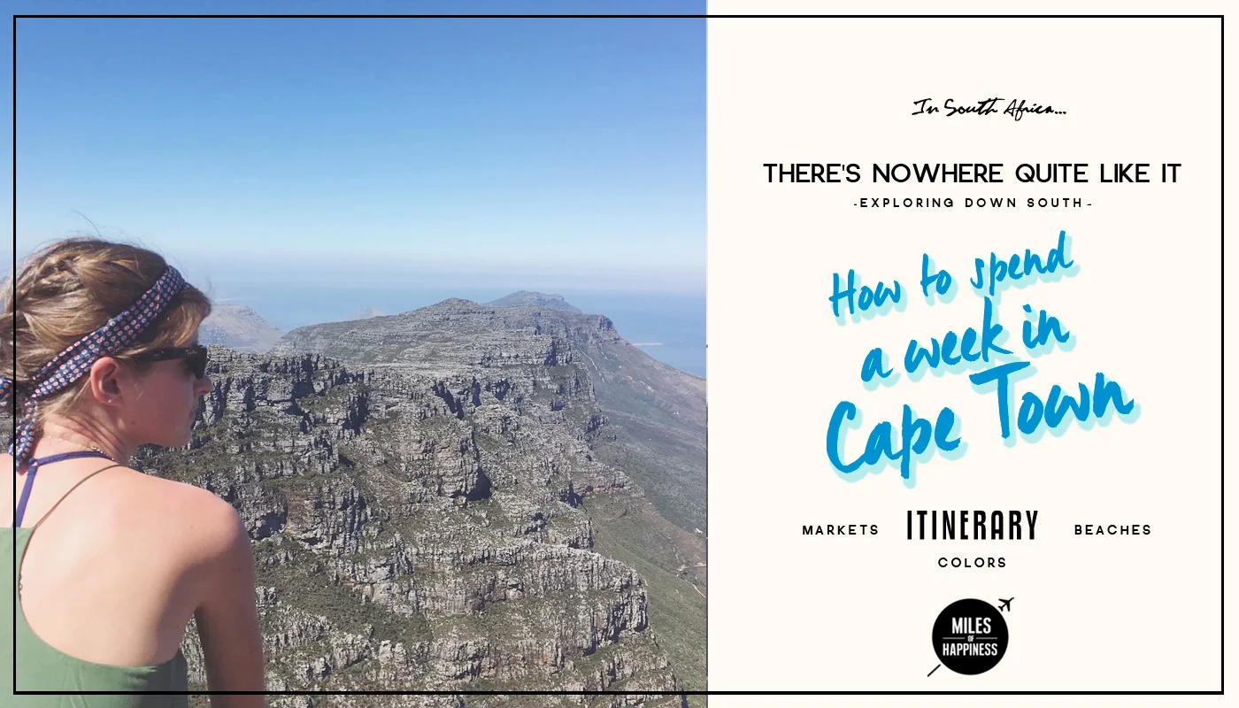 How to spend a week in Cape Town