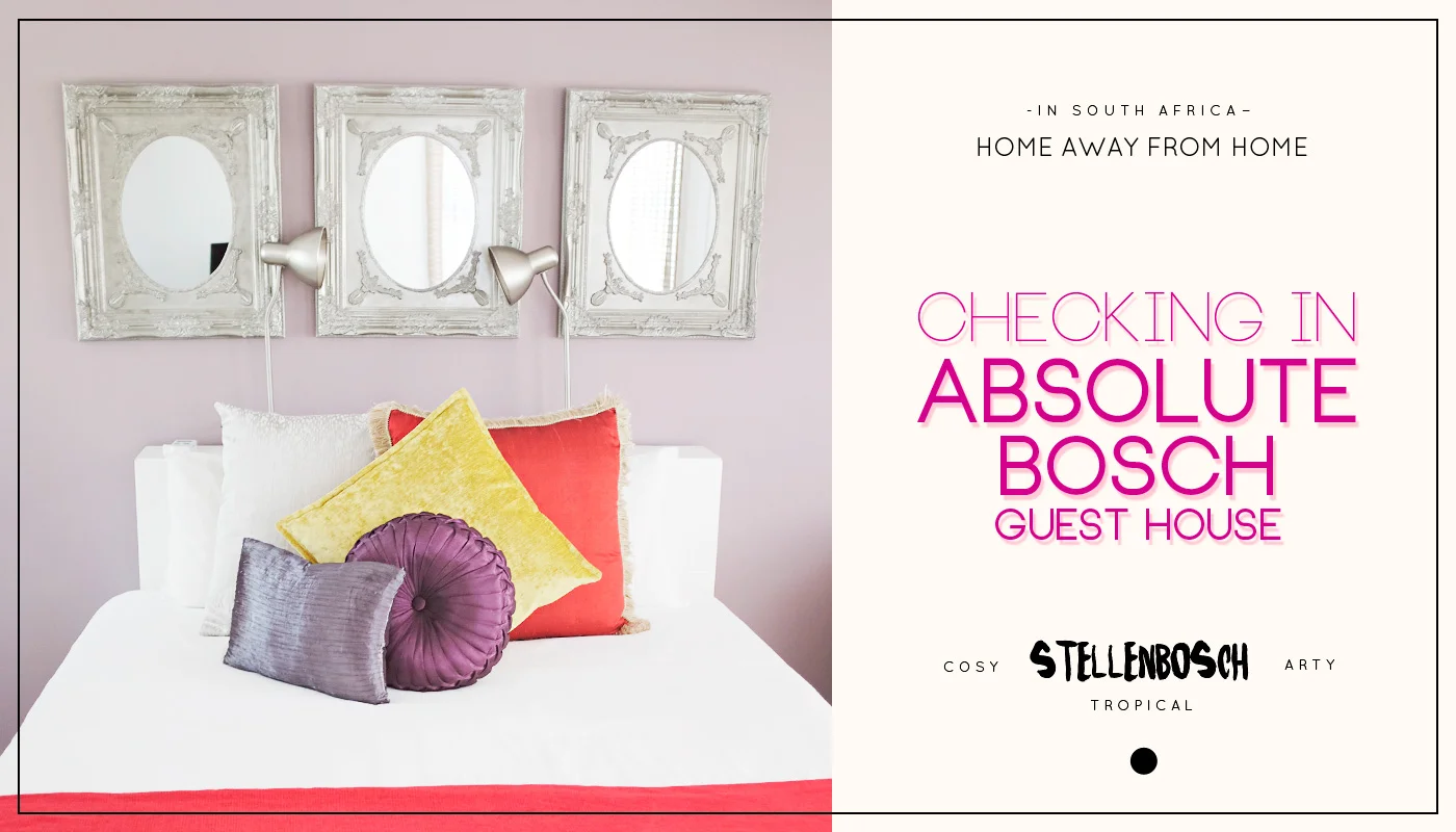 Where to stay in Stellenbosch : Absolute Bosch Guest House