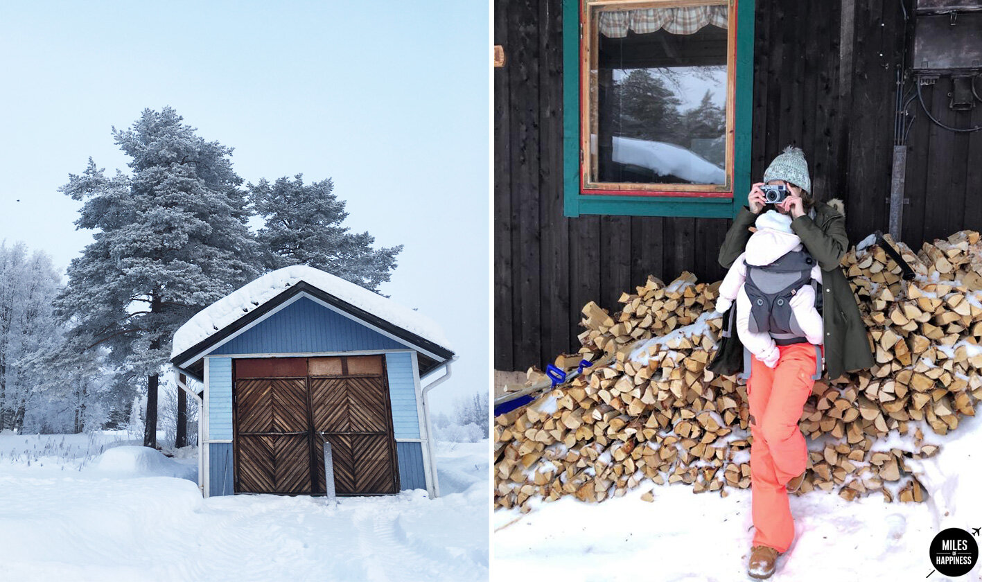 Traveling in Lapland with a baby : our survival guide