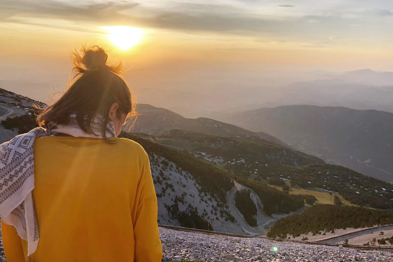 Itinerary of a road trip in Provence