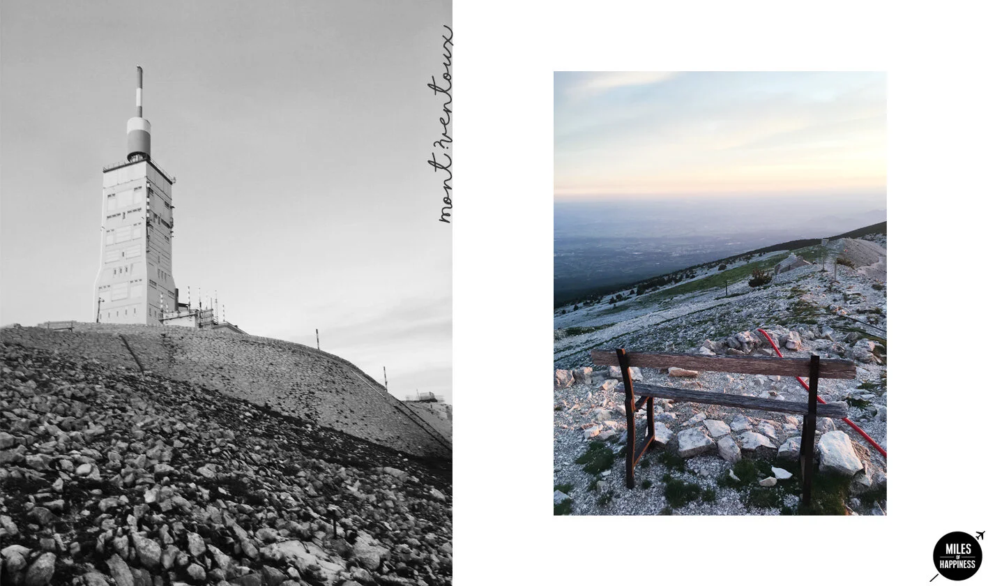 Itinerary of a road trip in Provence