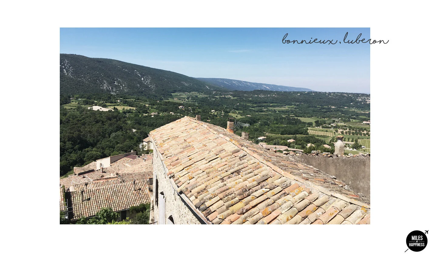 Itinerary of a road trip in Provence
