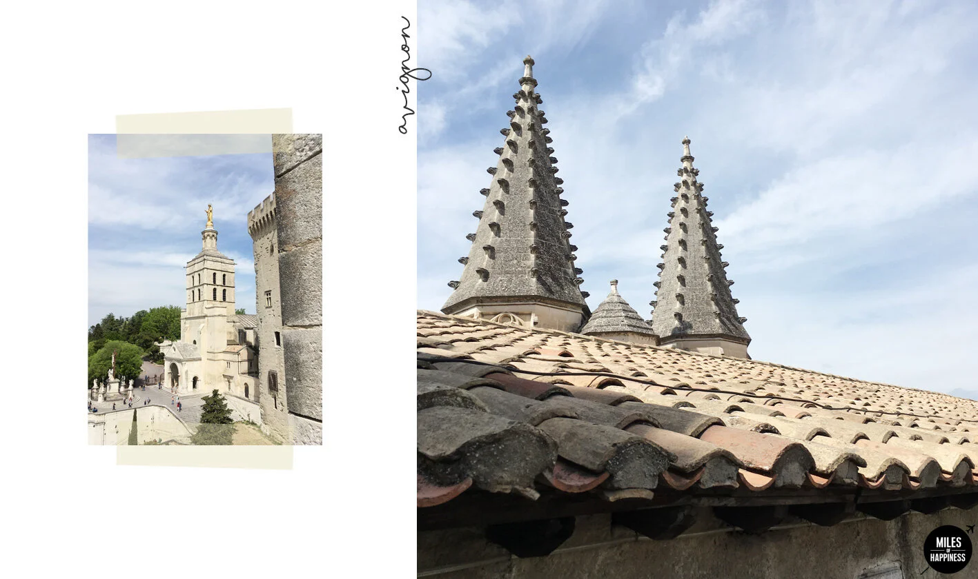 Itinerary of a road trip in Provence : Avignon