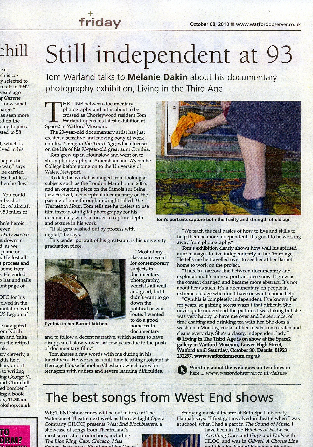 Watford Observer, 8th October 2010