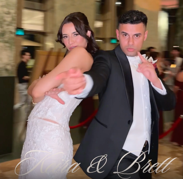 Brett &amp; Kiera (360booth) 30/8/26