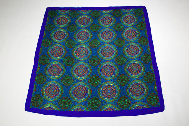 I am Change silk scarf