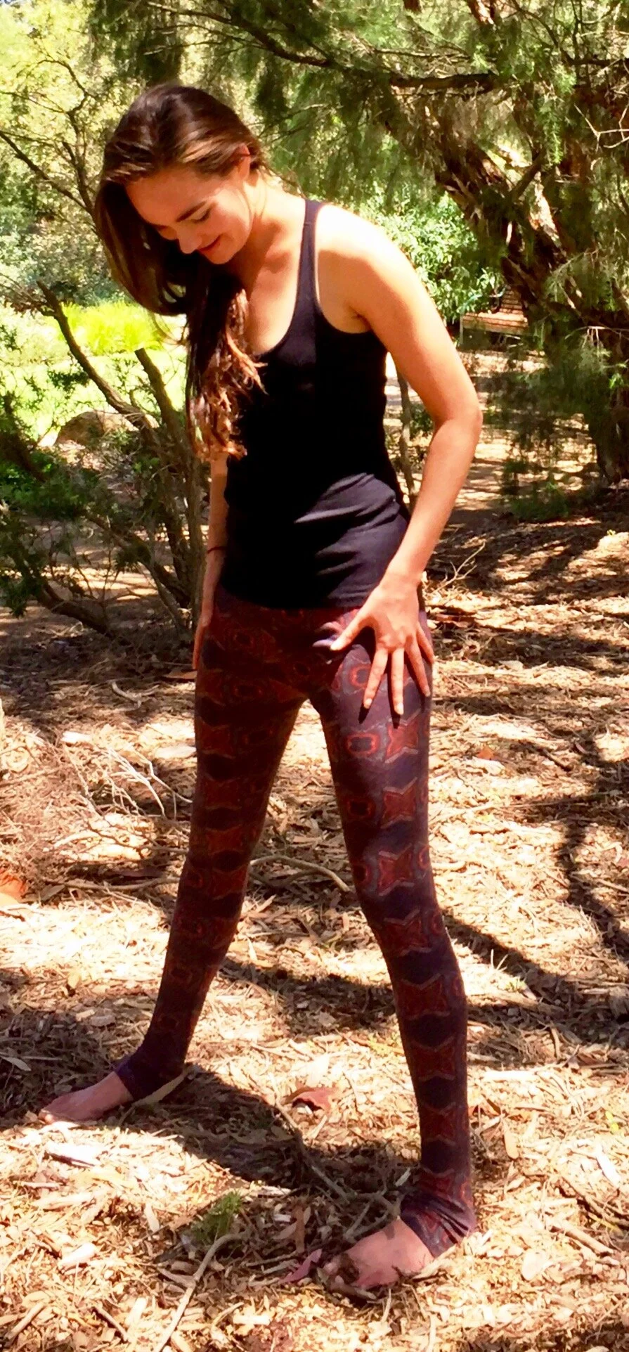 I am Ready Divya Amin printed leggings 2.jpg