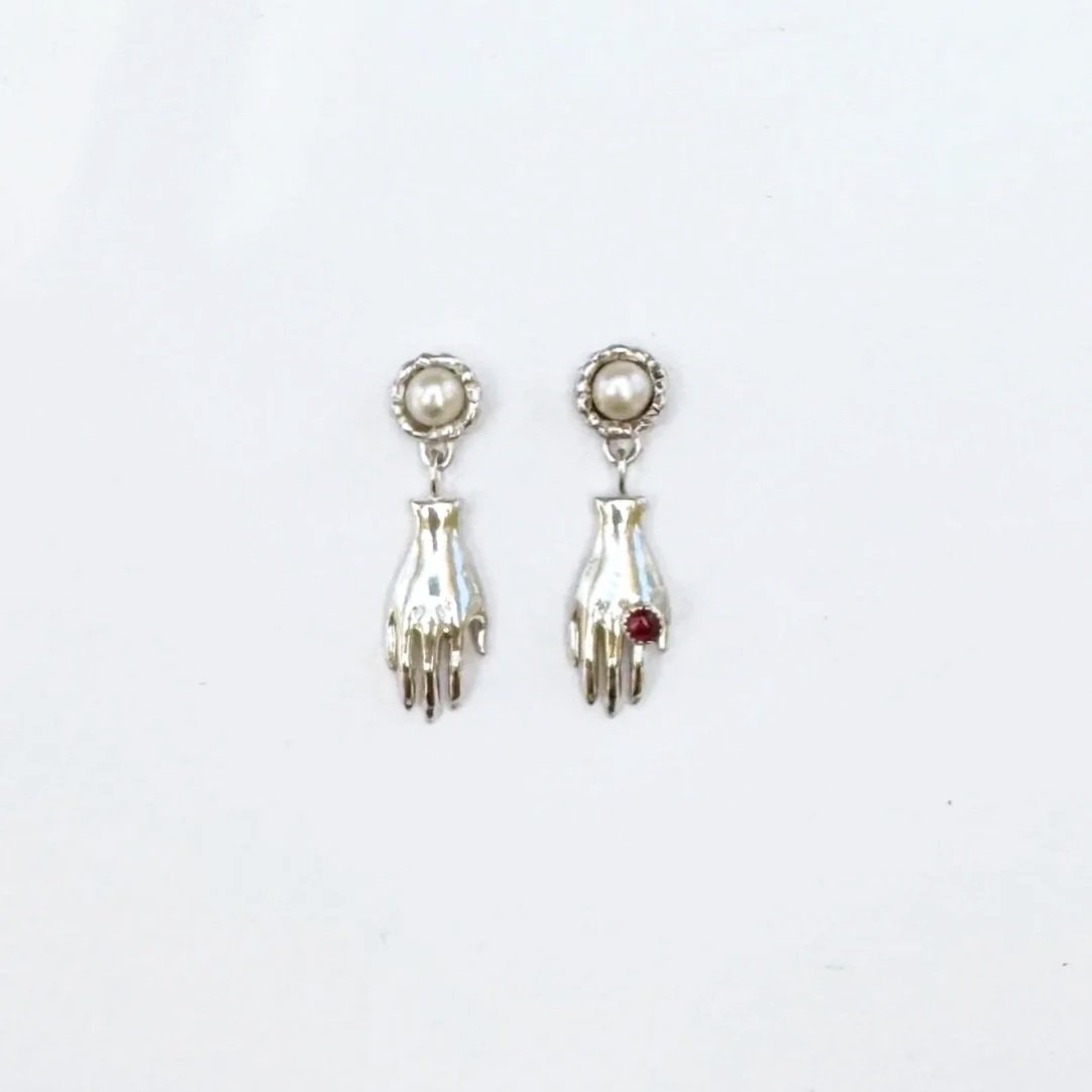 MADE TO ORDER Helping Hand Earrings