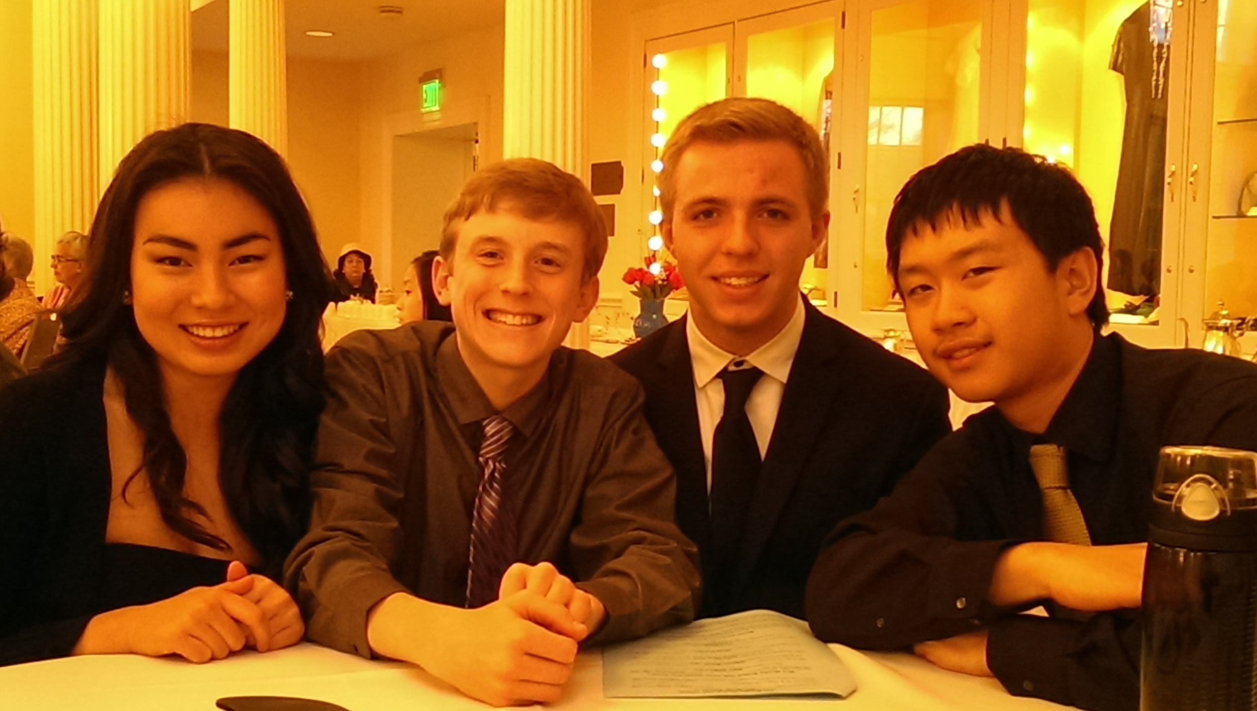 Junior Club Officers Celebrate National Music Week