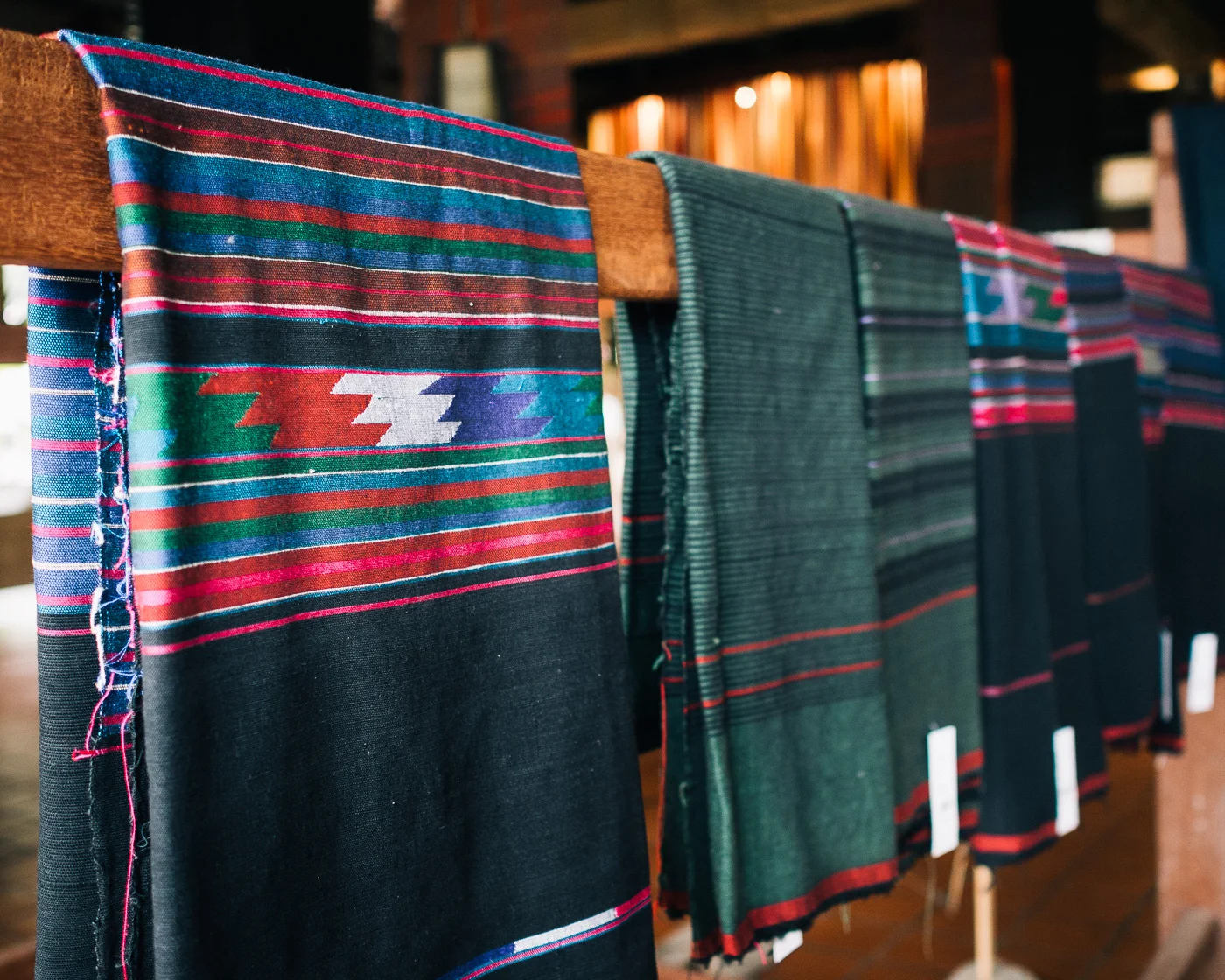 12. Traditional Khmu fabrics