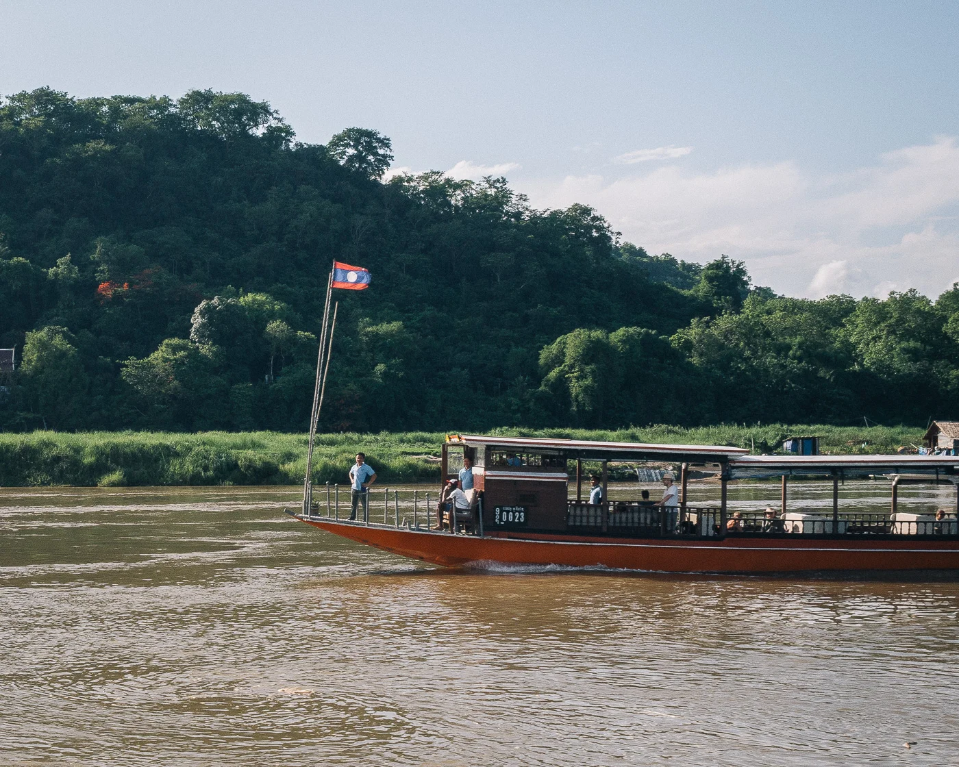 132. Headed down river 