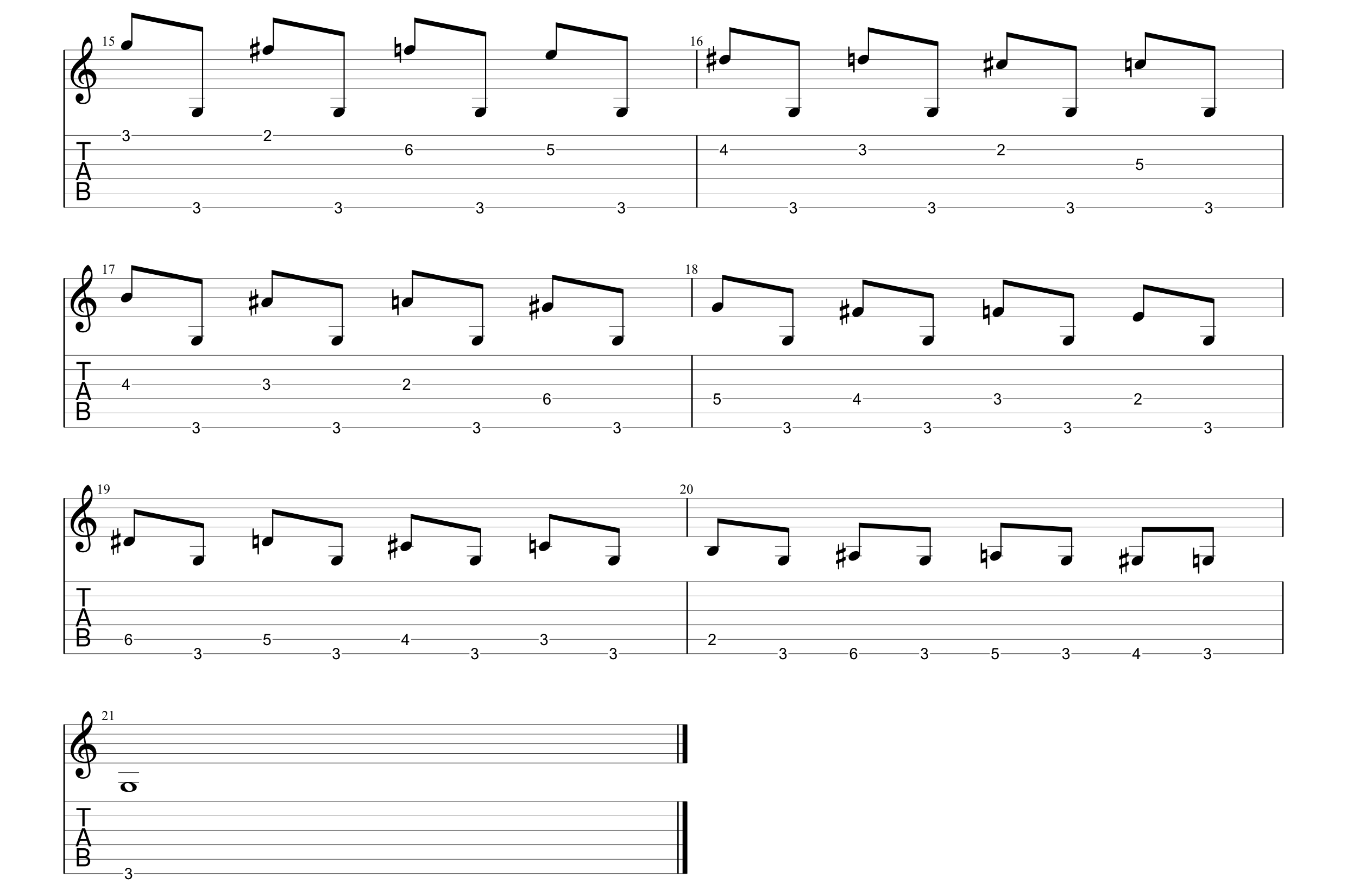 Chromatic Scale - G - exercise up the neck#1#2.png