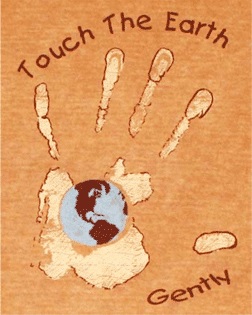 Touch each other's lives, and your own, gently! Northern Sun T-Shirt!
