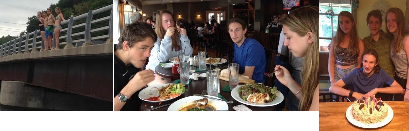  Summer Friend Birthday Celebration: Bridge Jumping, Jake's On The H2O, & Cake