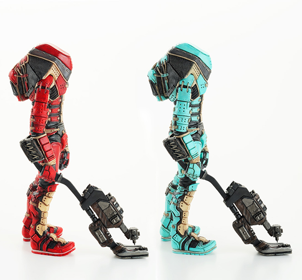  909-3D / H6EeV-The mine detector / Epoxy Clay / Sculped by MECHIKURO