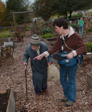 Gravitation and Other Graces: Wolfgang and Stephanie in the garden
