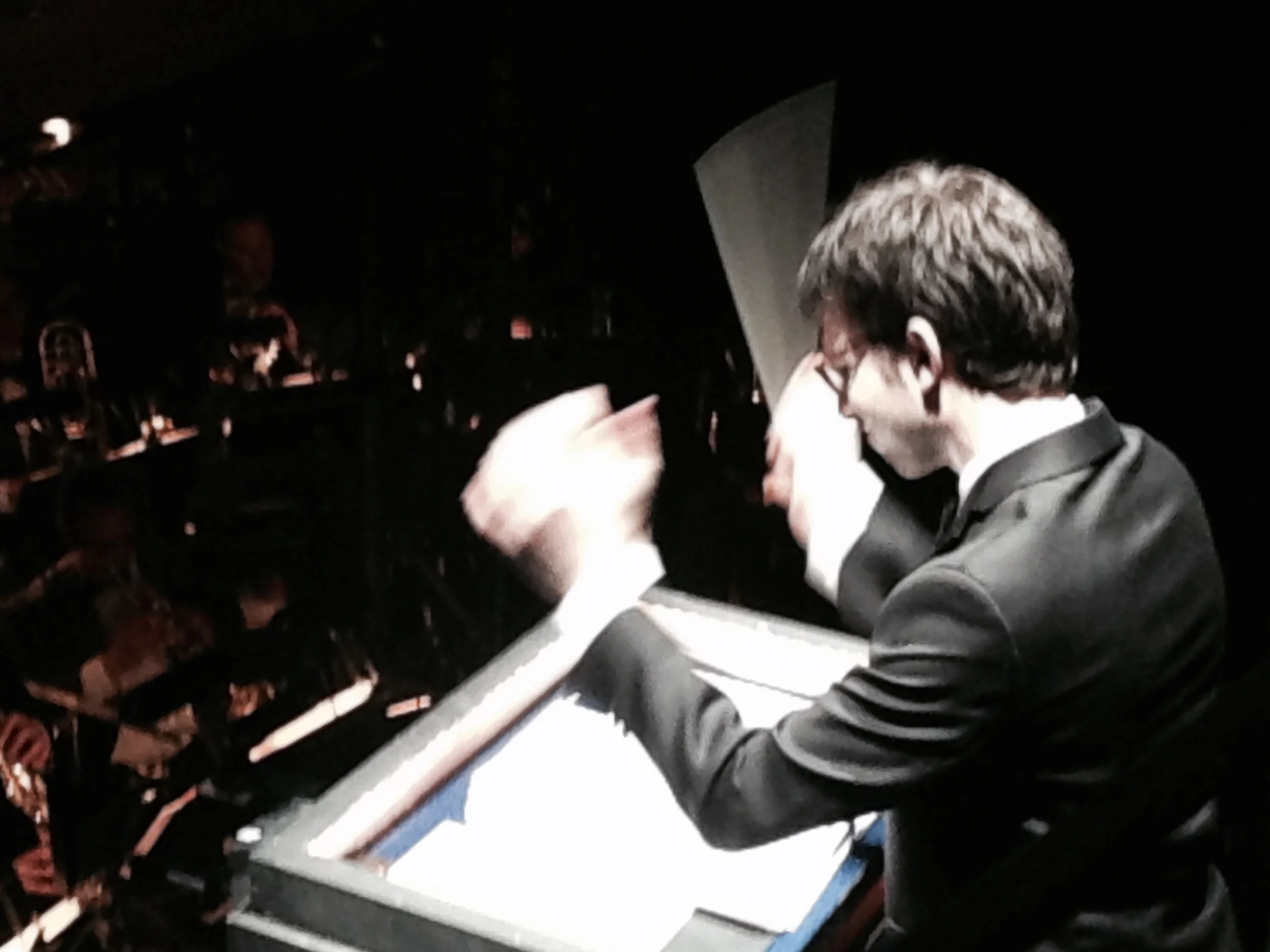 Former BNHM Accompanist Andrew Resnick conducting the Broadway revival of The King and I 