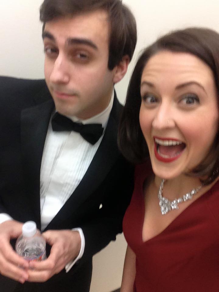 Daniel Tepper and Rachel Bouton Pre-Show