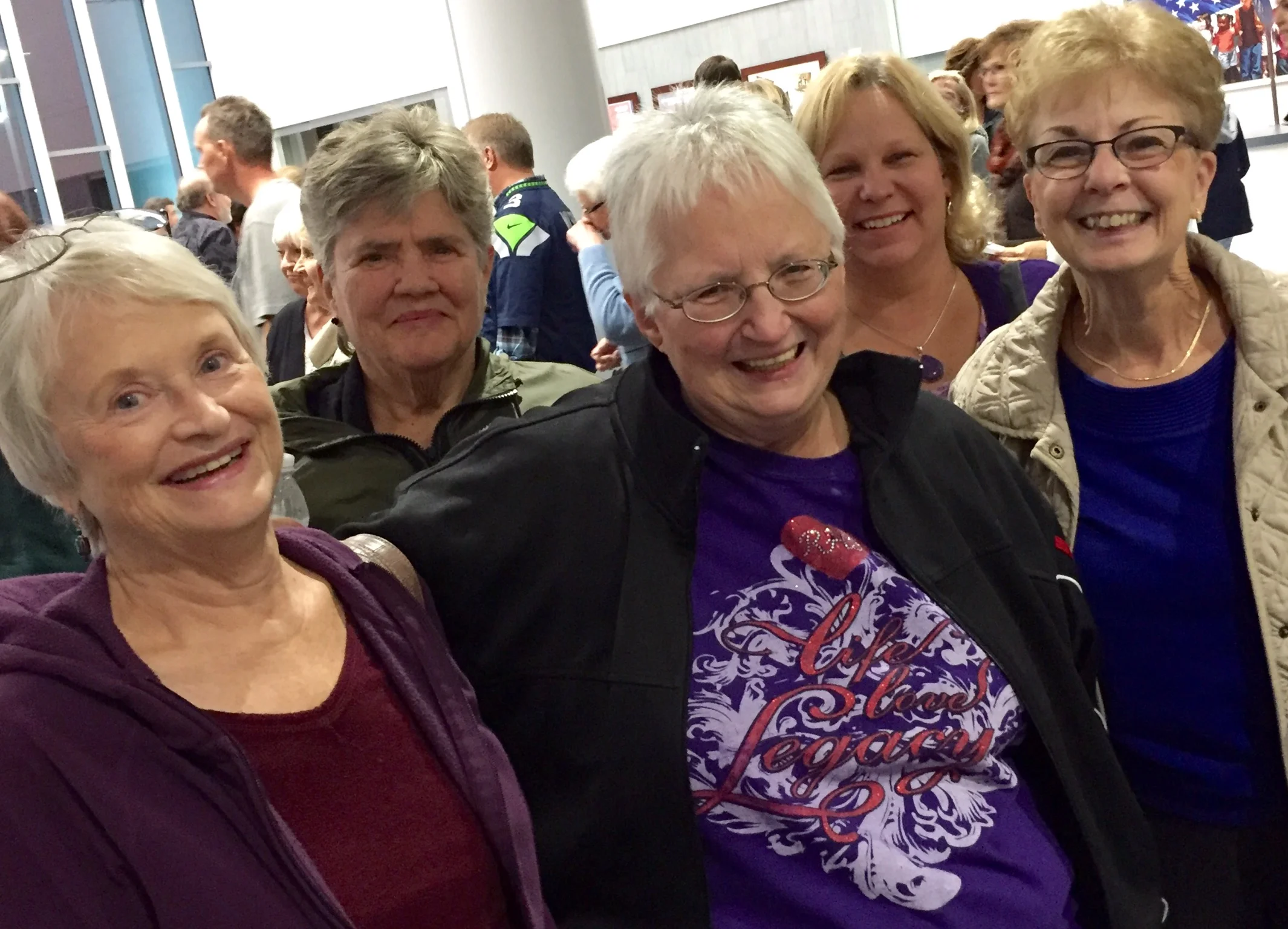 Audience members from our show in Jenison, MI at the Jenison Center for the Arts